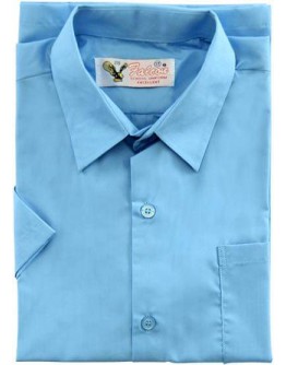 Color Shirt -Short Sleeve (Blue) 321EX