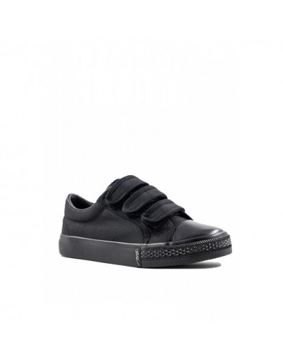 PALLAS School Shoe 0198 Black 