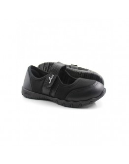 PALLAS School Shoe 034 Black 