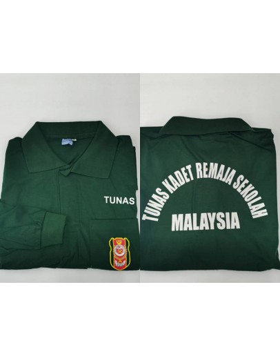 T-Shirt Tunas Kadet Remaja (TKRS) - Collar Short Sleeve & Collar Long Sleeve