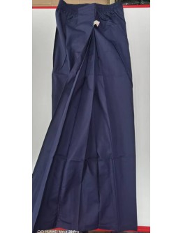 Kain Susun Sekolah Rendah / Primary Long Skirt DARK BLUE 108 COTTON