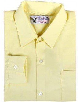 Long Sleeve Shirt(Yellow) K312Y (Koshibo/Licin) / 312Y (Cotton)