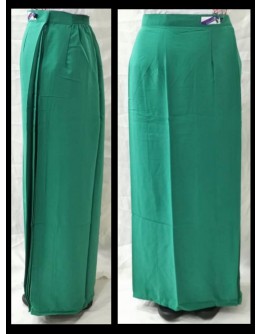 Kain Susun / Long Skirt GREEN ZK68 (Koshibo/Licin) / 120 (Cotton)